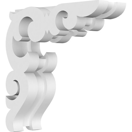 Ekena Millwork Kendall Architectural Grade PVC Corbel, 1 7/8"W X 6"D X 6"H CORP01X06X06KD